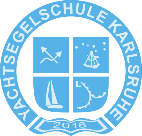 T-Logo der Yachtsegelschule Karlsruhe